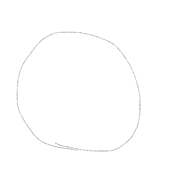 目を閉じて○を描いて線が上手く繋がったら願いが叶うトピ