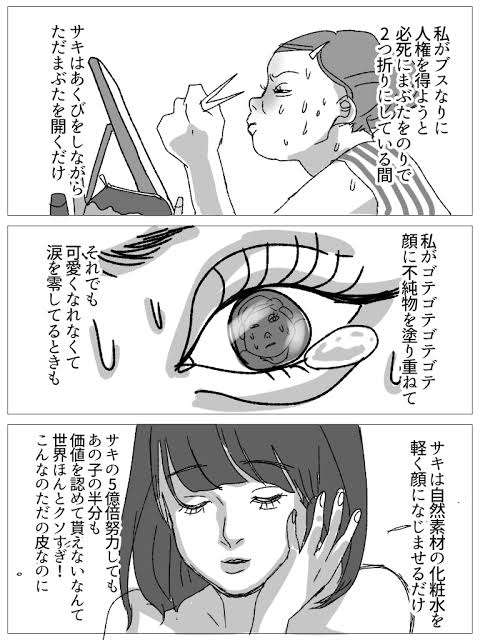 自分はブスなんだと自覚した時