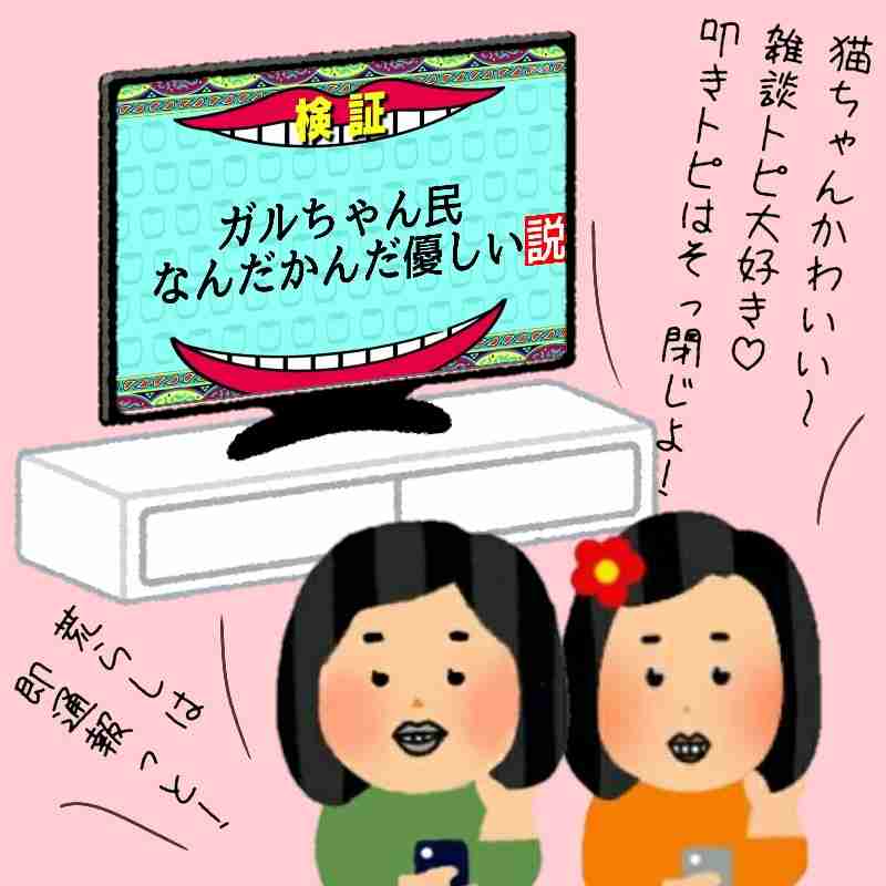 愚痴はがるちゃんで言うぐらいがちょうどいい人