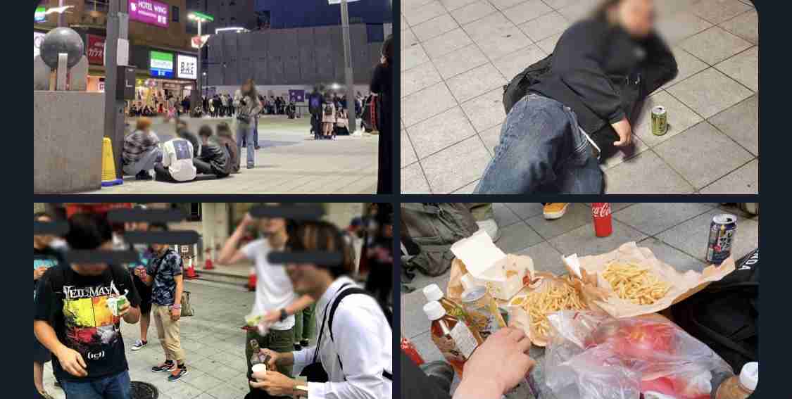 地べた寝そべり、ゴミ放置、嘔吐、トイレ…渋谷の路上飲み、