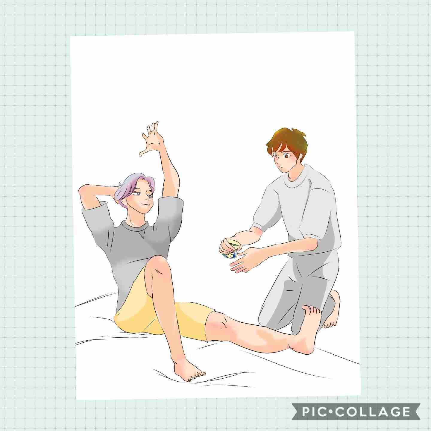 30日間人間を描くトピ(棒人間でも可)