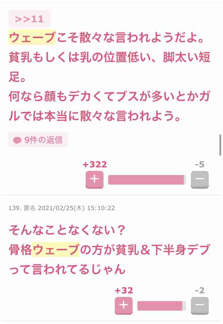 骨格ウェーブを下げる風潮が嫌な人