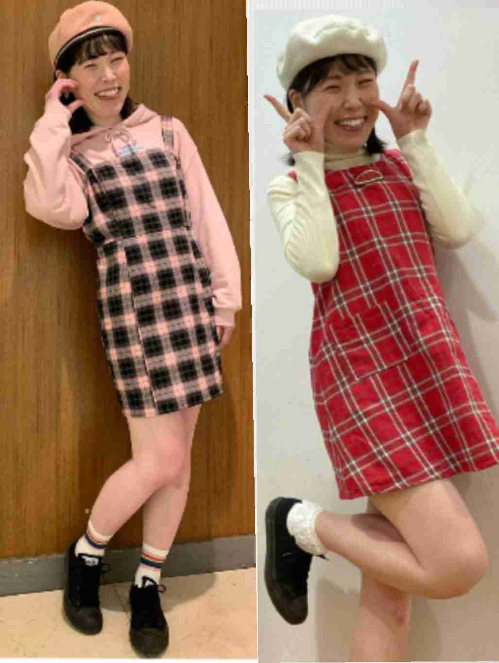 尼神・誠子 ミニスカで美脚披露 フォロワー「めちゃくちゃかわいい」「足キレイ!」