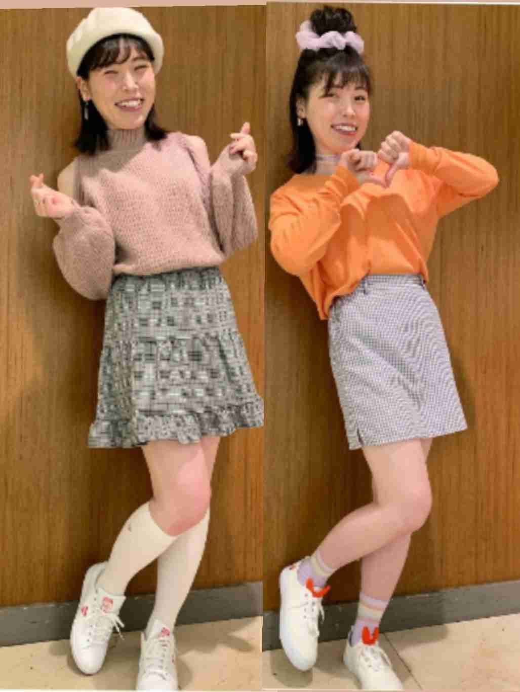 尼神・誠子 ミニスカで美脚披露 フォロワー「めちゃくちゃかわいい」「足キレイ!」