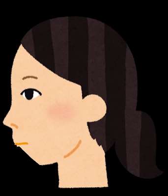 横顔が超ブサい