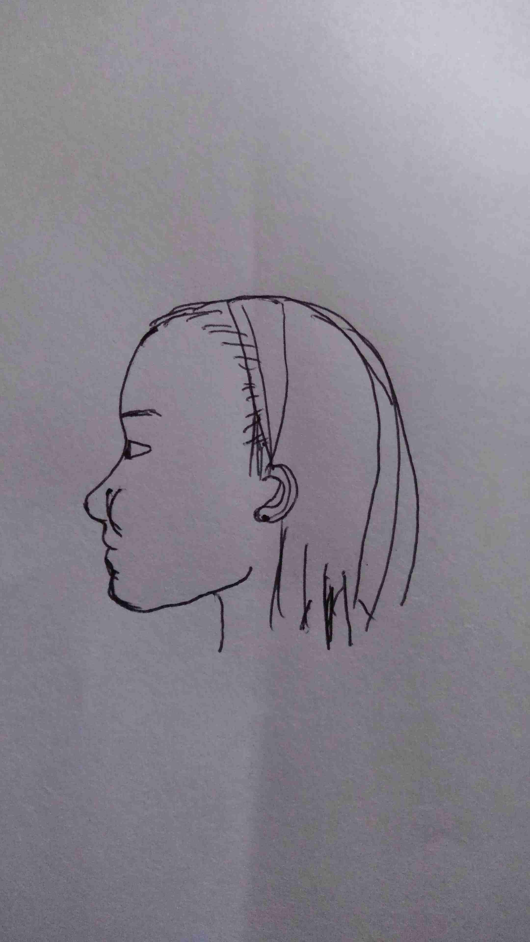 横顔が超ブサい