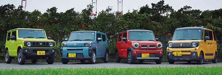 軽自動車乗ってる人！