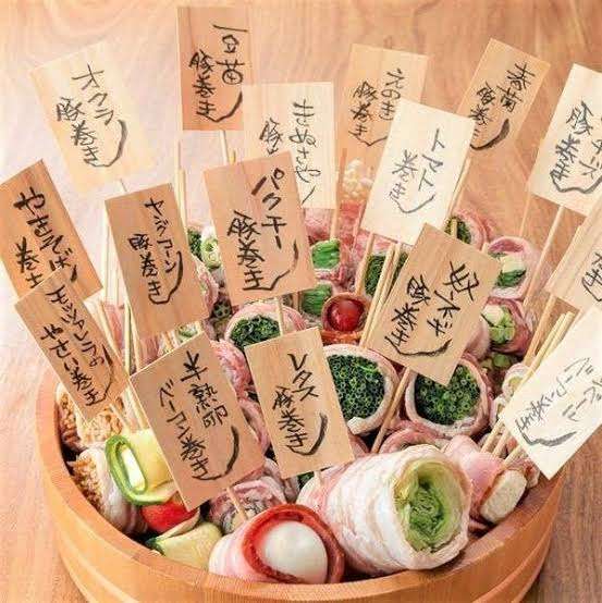 豚バラで巻いたら美味しいもの