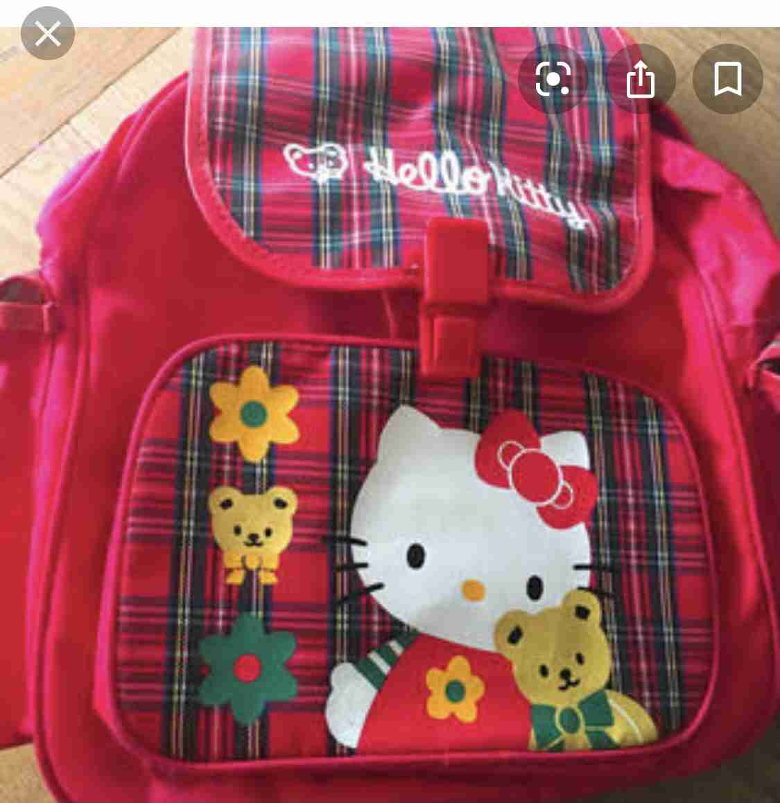 懐かしのリュックの画像を貼ろう
