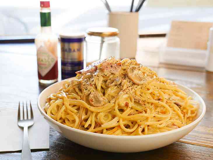 クリーム系パスタが好き!
