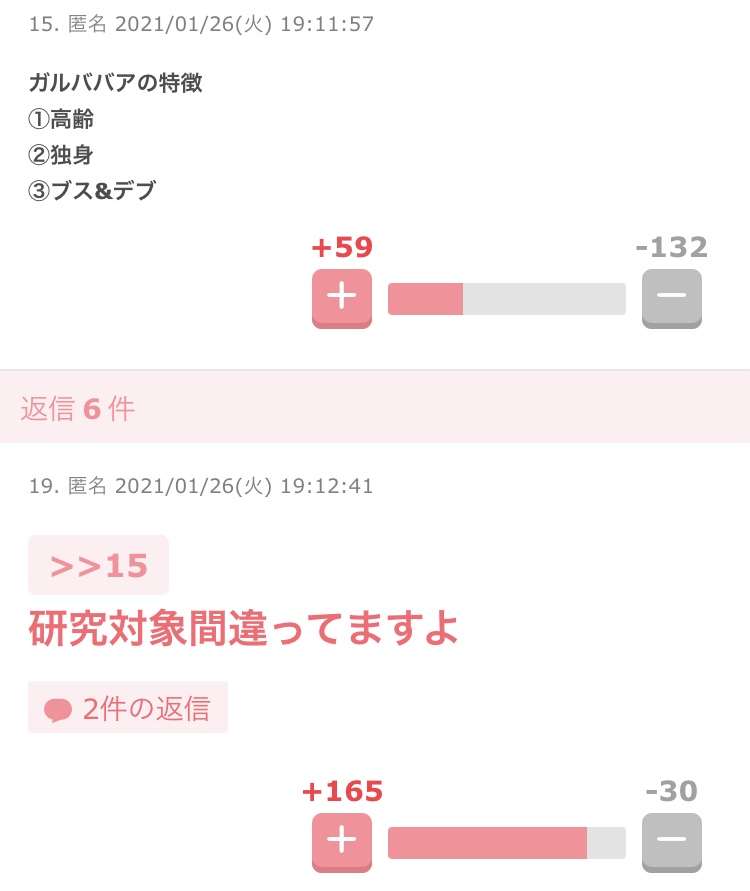 元気が出たガルちゃんのコメント