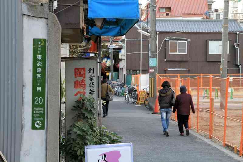 廃れた商店街