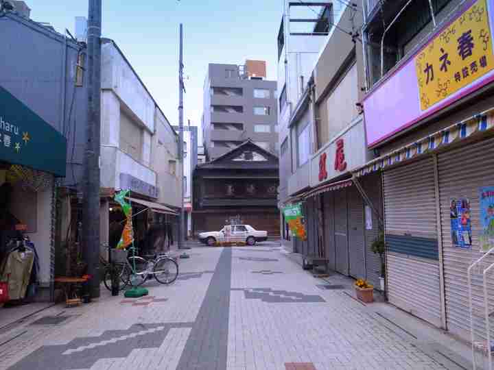 廃れた商店街