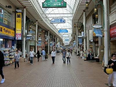 廃れた商店街