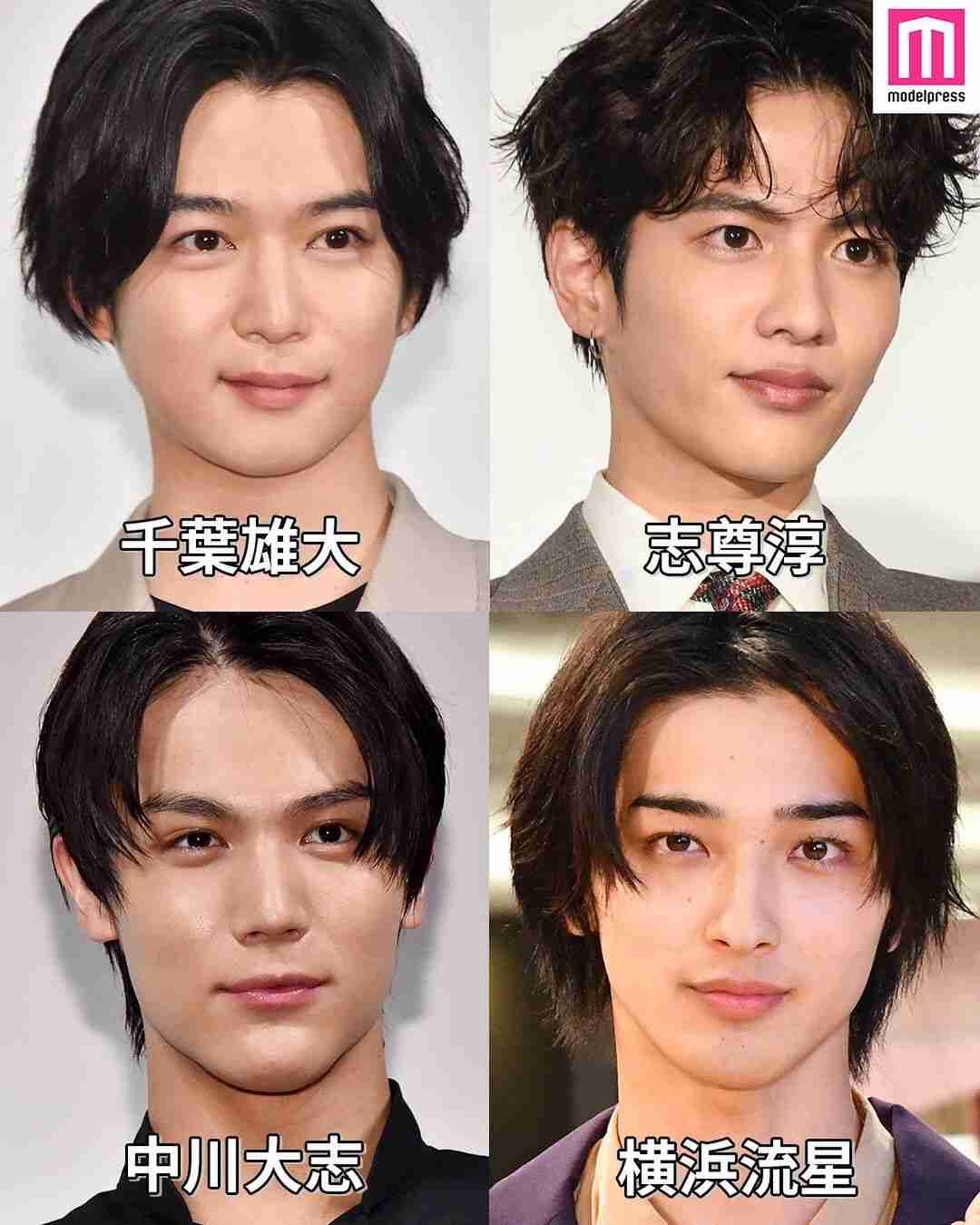 センター分けの美男美女の画像が見たい