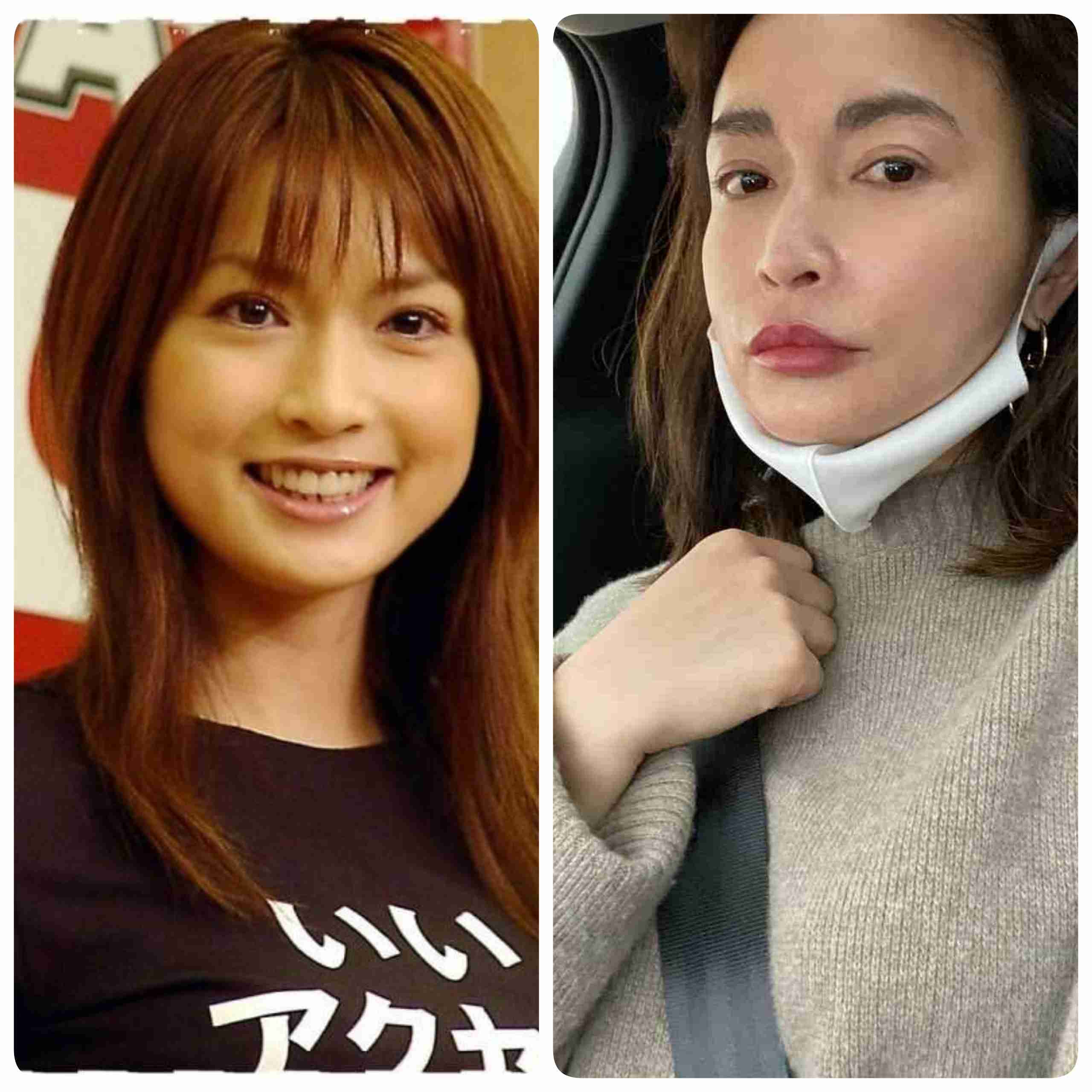 長谷川京子　大胆攻めまくりレギンス、買い物コーデに「脚めっちゃ細」「スタイル神」