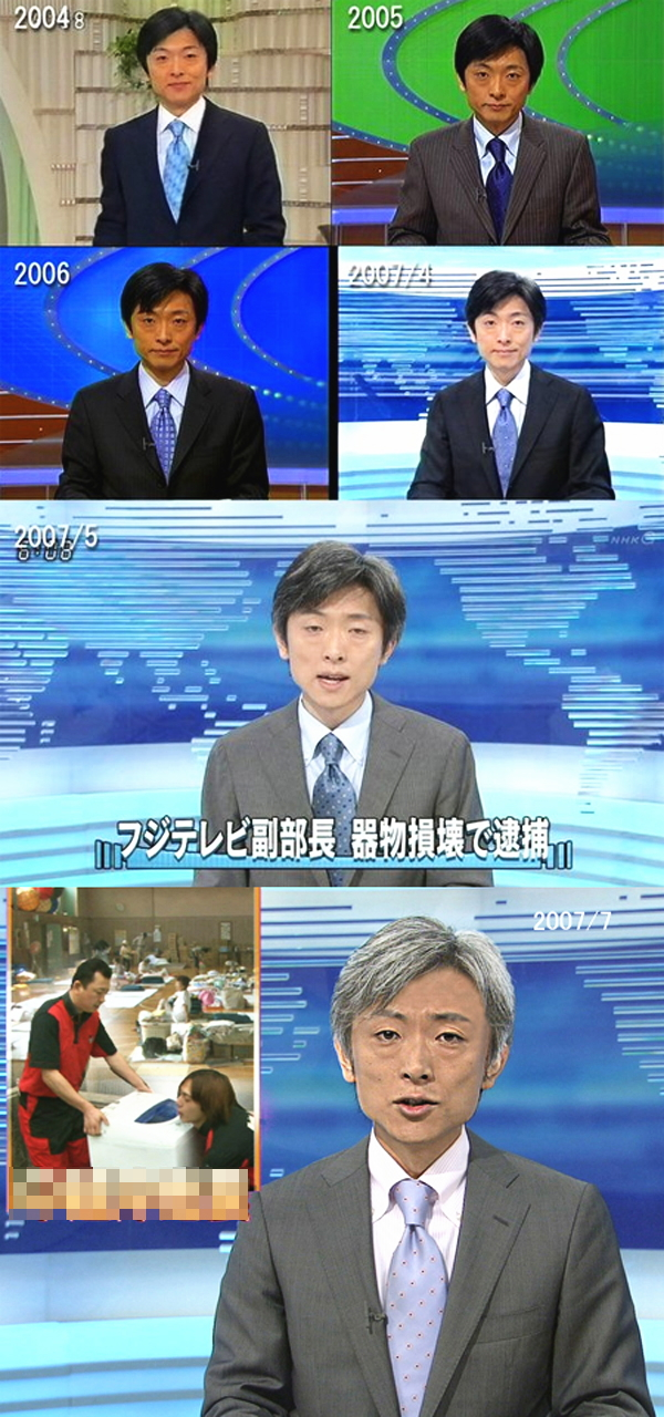 白髪いくつから出ましたか？