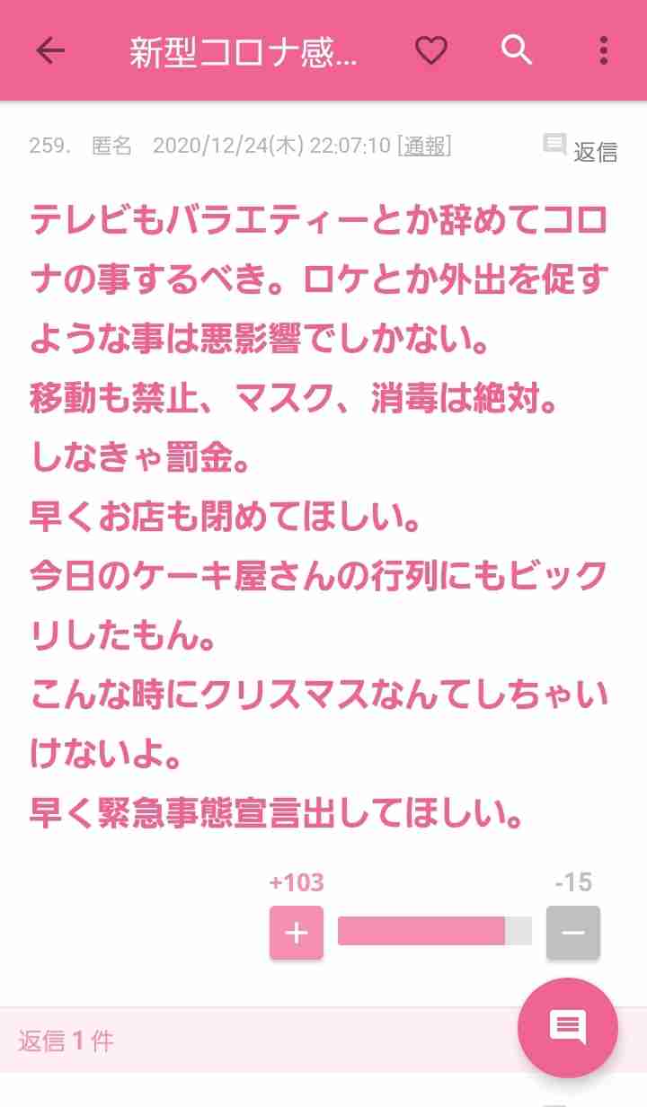 コロナヒステリー被害者の会part7