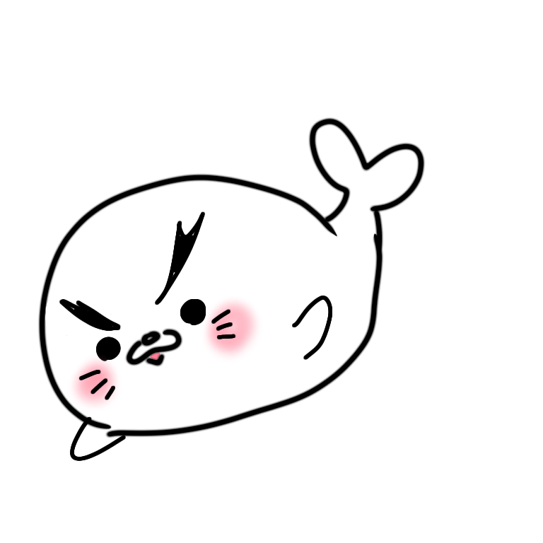 好きなキャラを描いて最後に眉毛を太くして下さい。