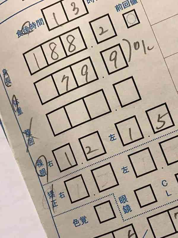 両親の身長と自分の身長書いて下さい