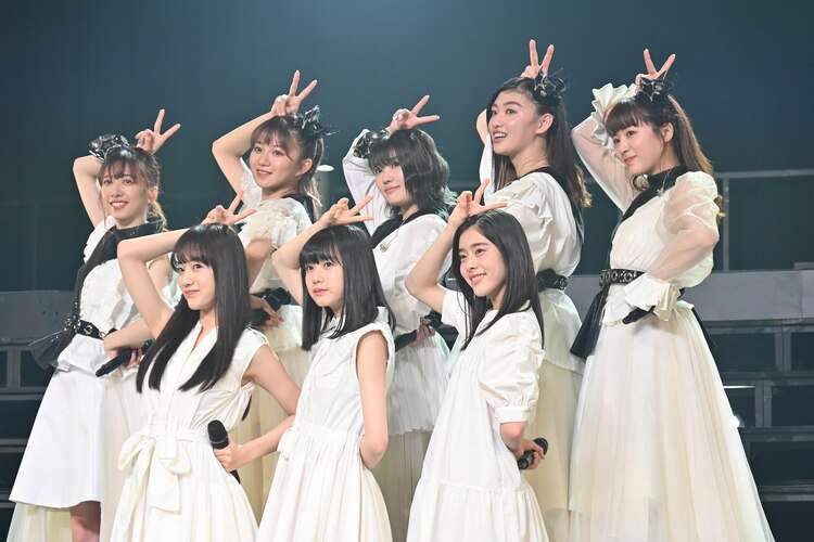 私立恵比寿中学、新メンバー3人お披露目　真山りか「デビュー9周年。9人組として生まれ変わりました」
