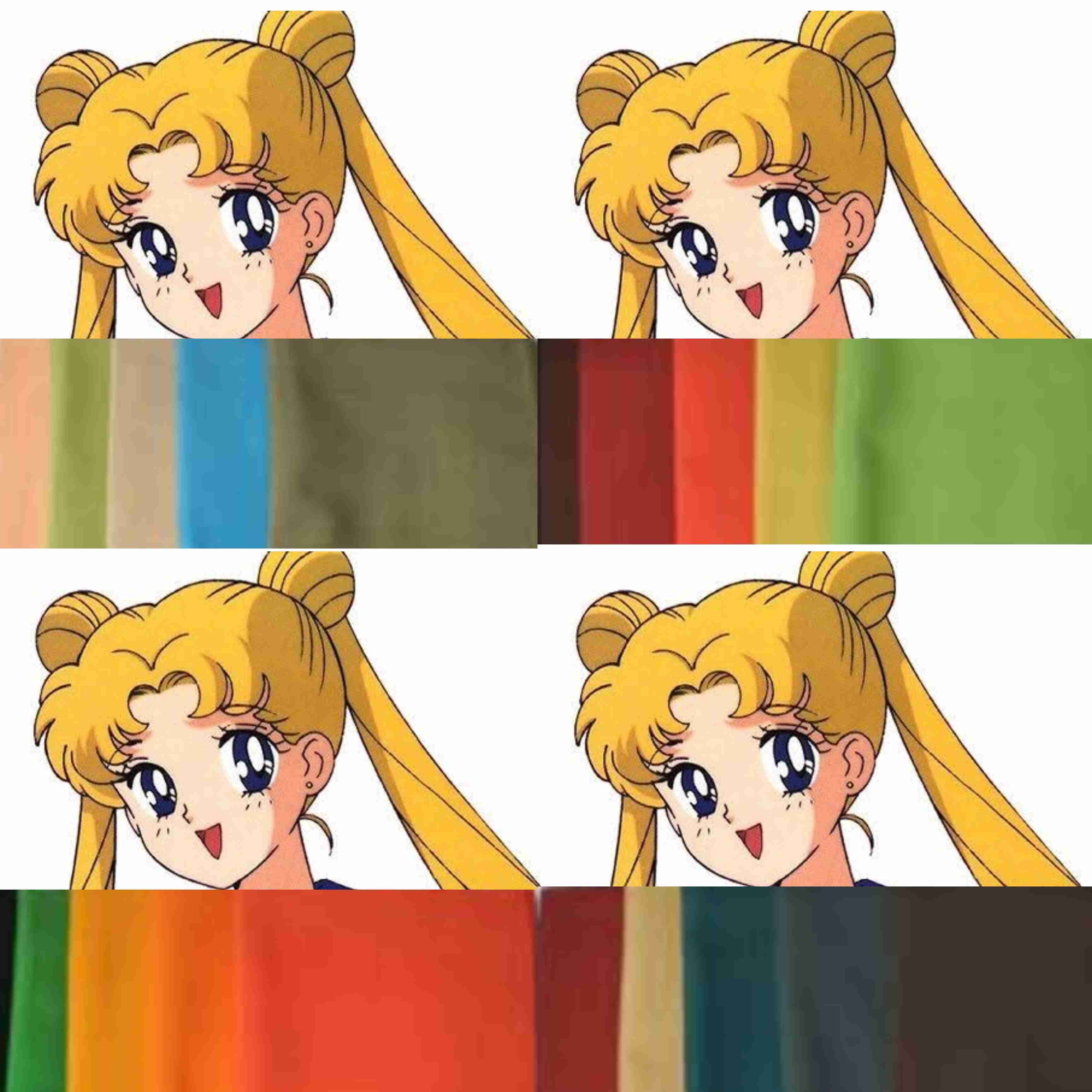 漫画、アニメキャラのパーソナルカラー