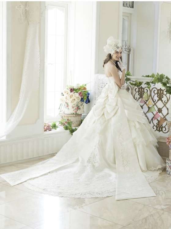 綺麗なウエディングドレスがみたい