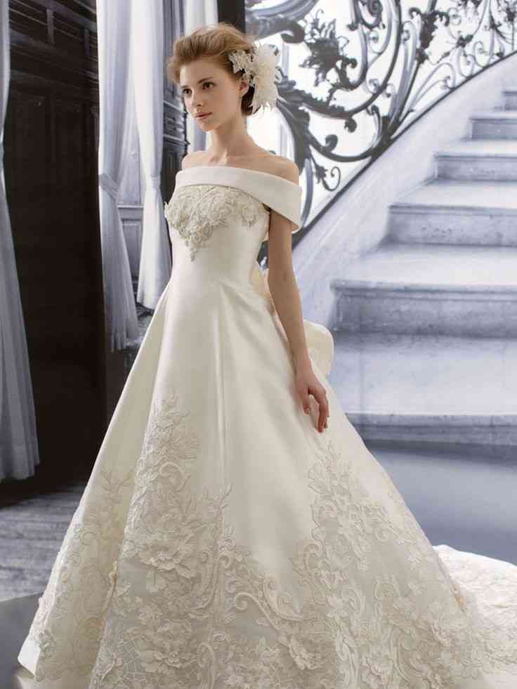 綺麗なウエディングドレスがみたい