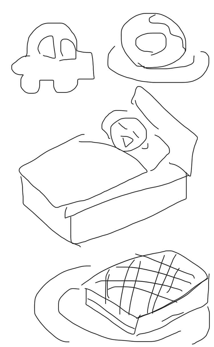 絵日記（本文）を書くと誰かが絵をつけてくれるトピ