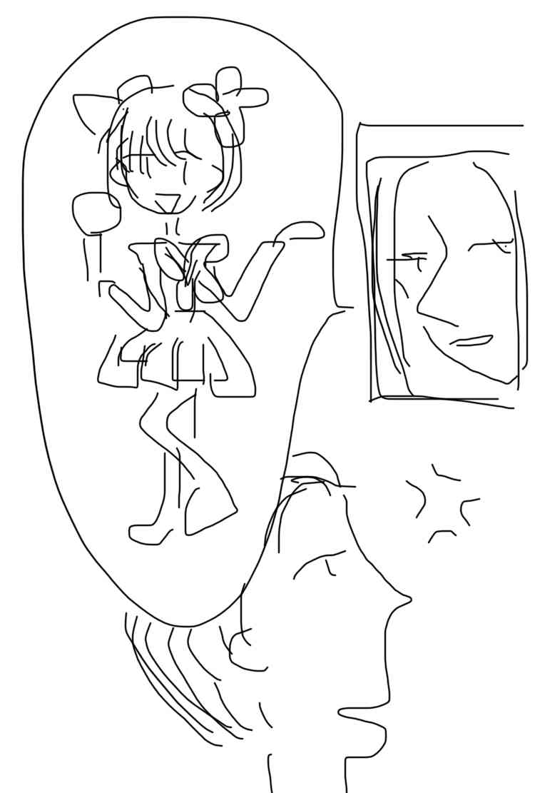 絵日記（本文）を書くと誰かが絵をつけてくれるトピ