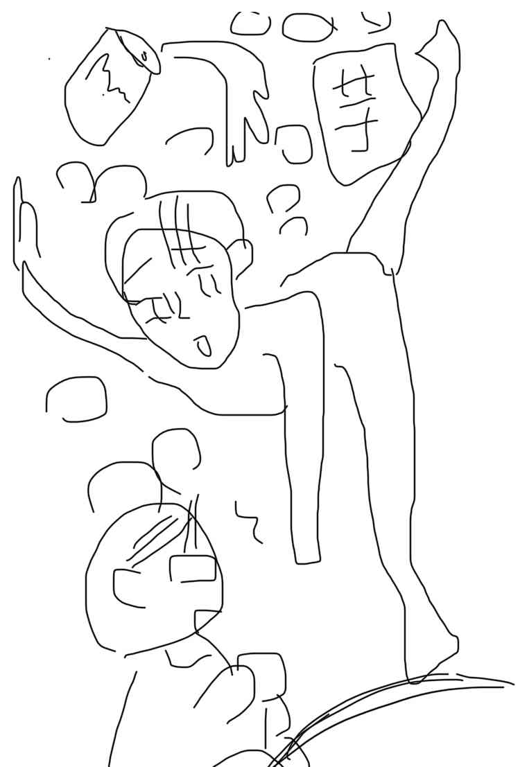 絵日記（本文）を書くと誰かが絵をつけてくれるトピ