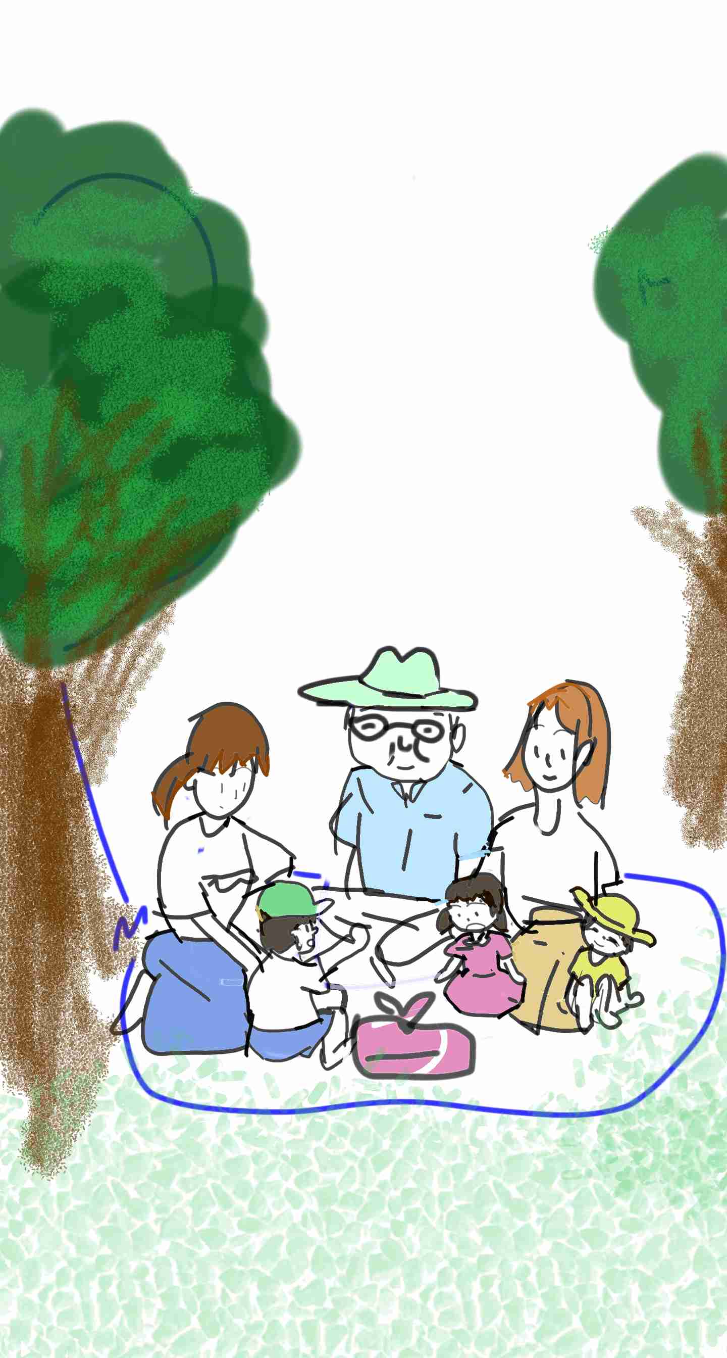 絵日記（本文）を書くと誰かが絵をつけてくれるトピ