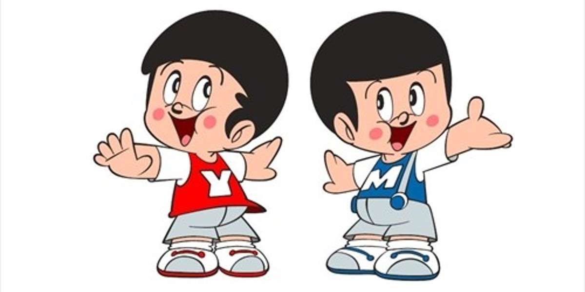 企業マスコットを愛でるトピ