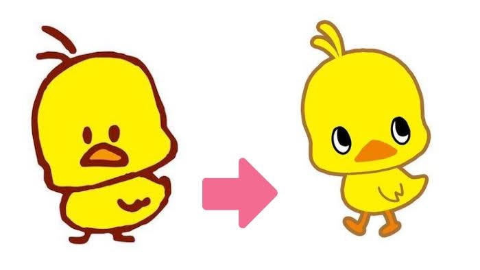 企業マスコットを愛でるトピ