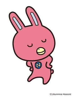 企業マスコットを愛でるトピ