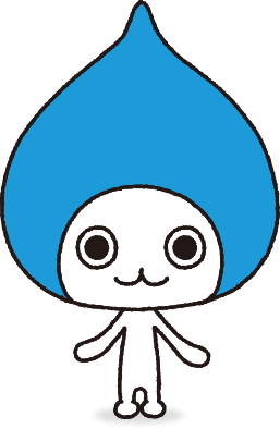 企業マスコットを愛でるトピ
