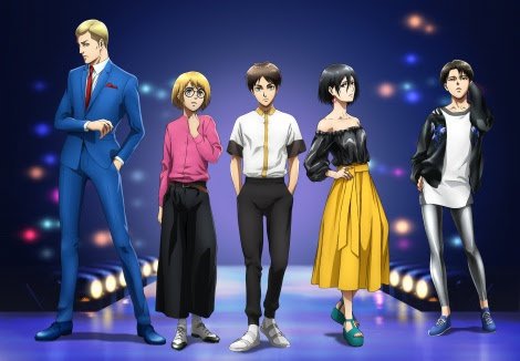二次元(アニメ・漫画)のお洒落なファッションの画像が見たい!