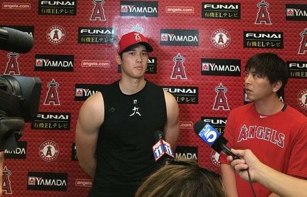 大谷翔平がファン投票でトップ オールスター中間発表、DH部門