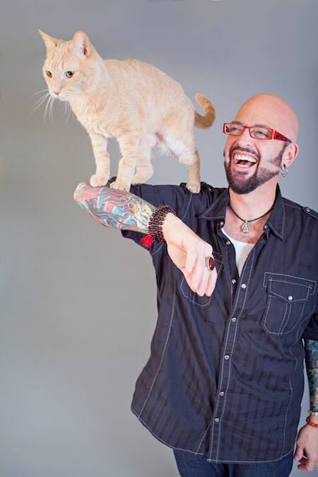 猫好き男性有名人！