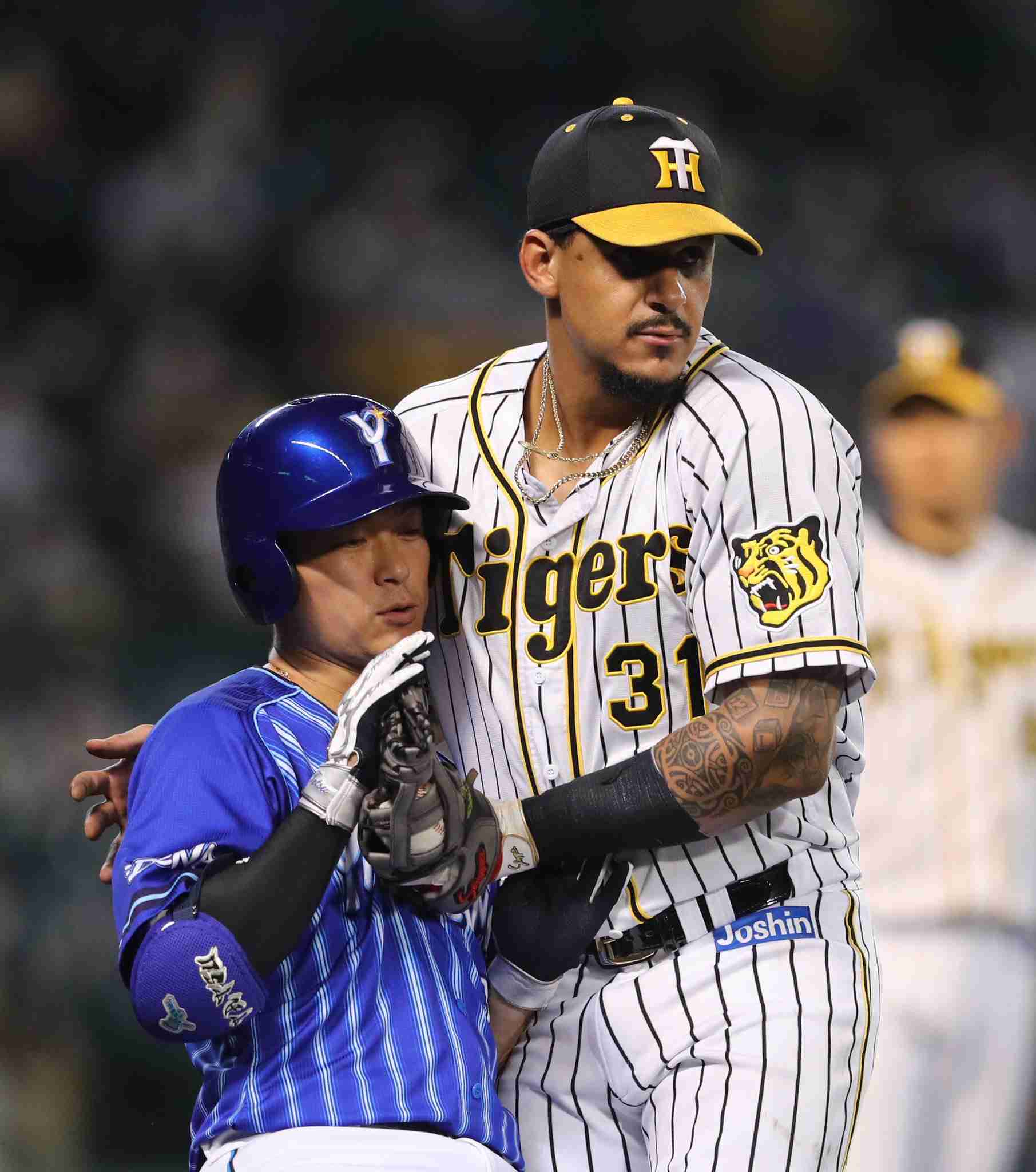 プロ野球のツーショット画像を貼ろう❗️