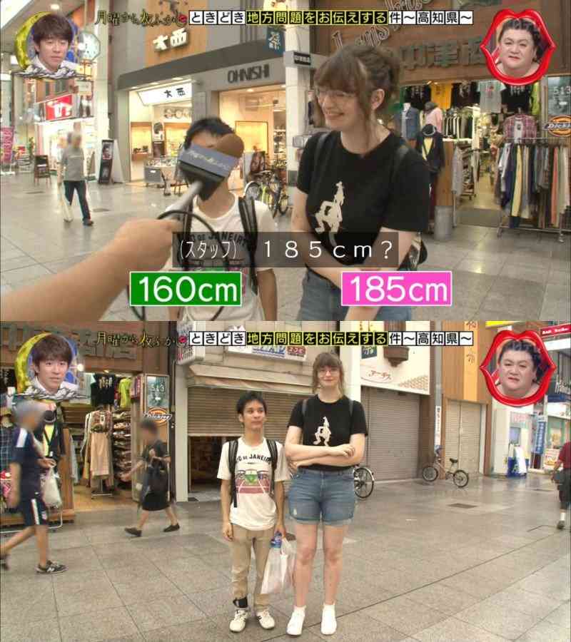 男性の身長