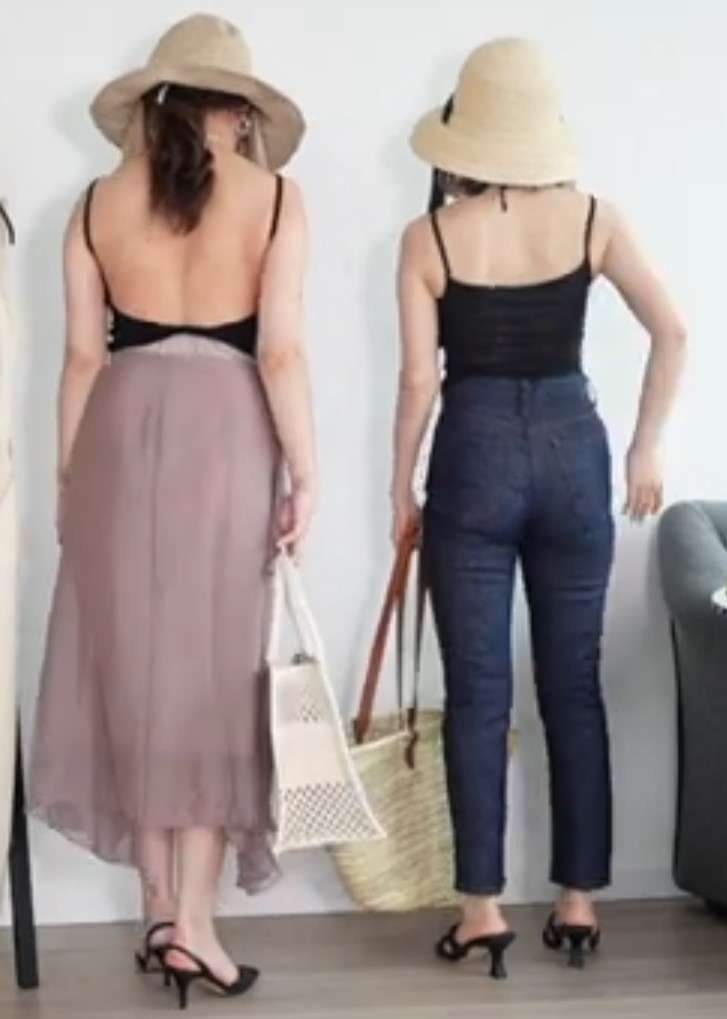 背中がおばさんくさい！