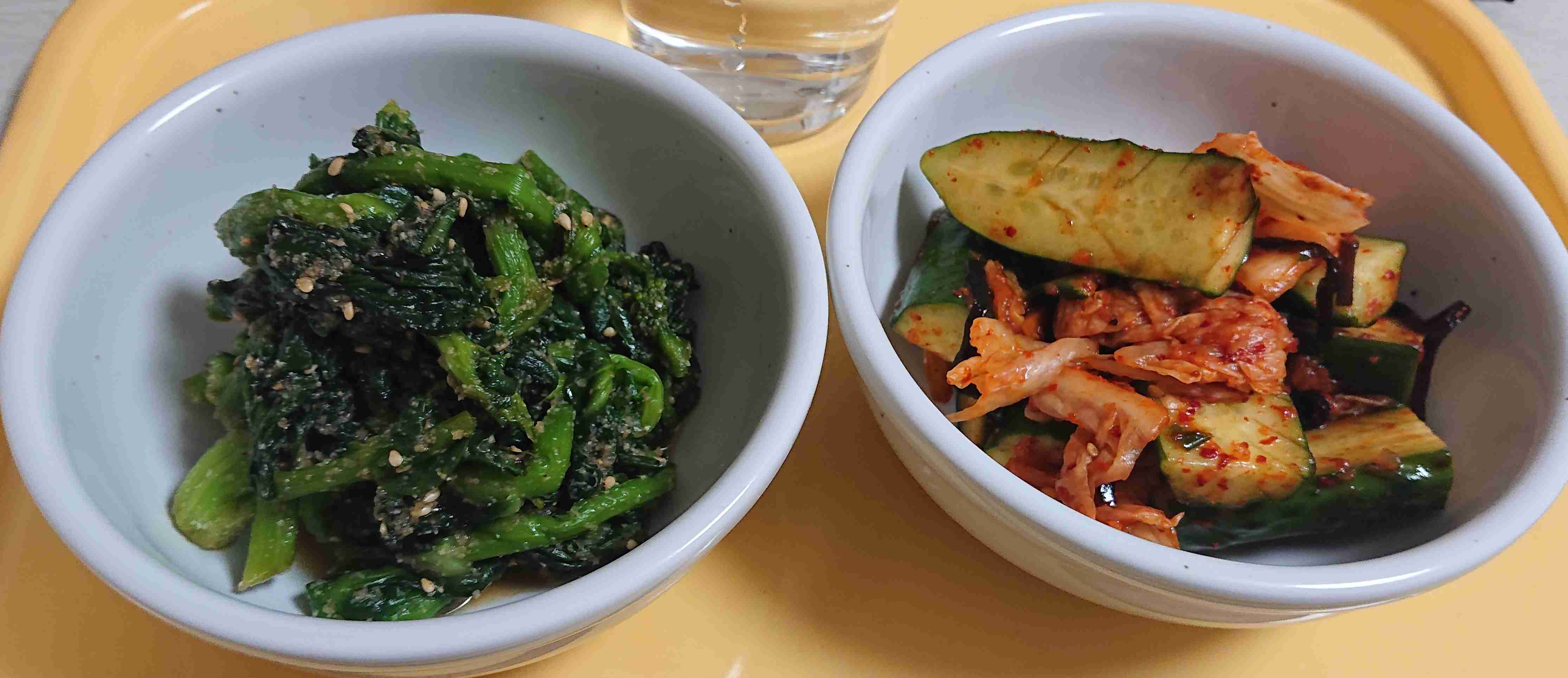 今日食べた副菜を書いていこう