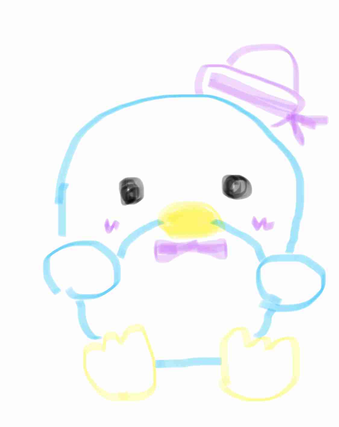 サンリオのキャラクターを何も見ないで描いてみるトピ