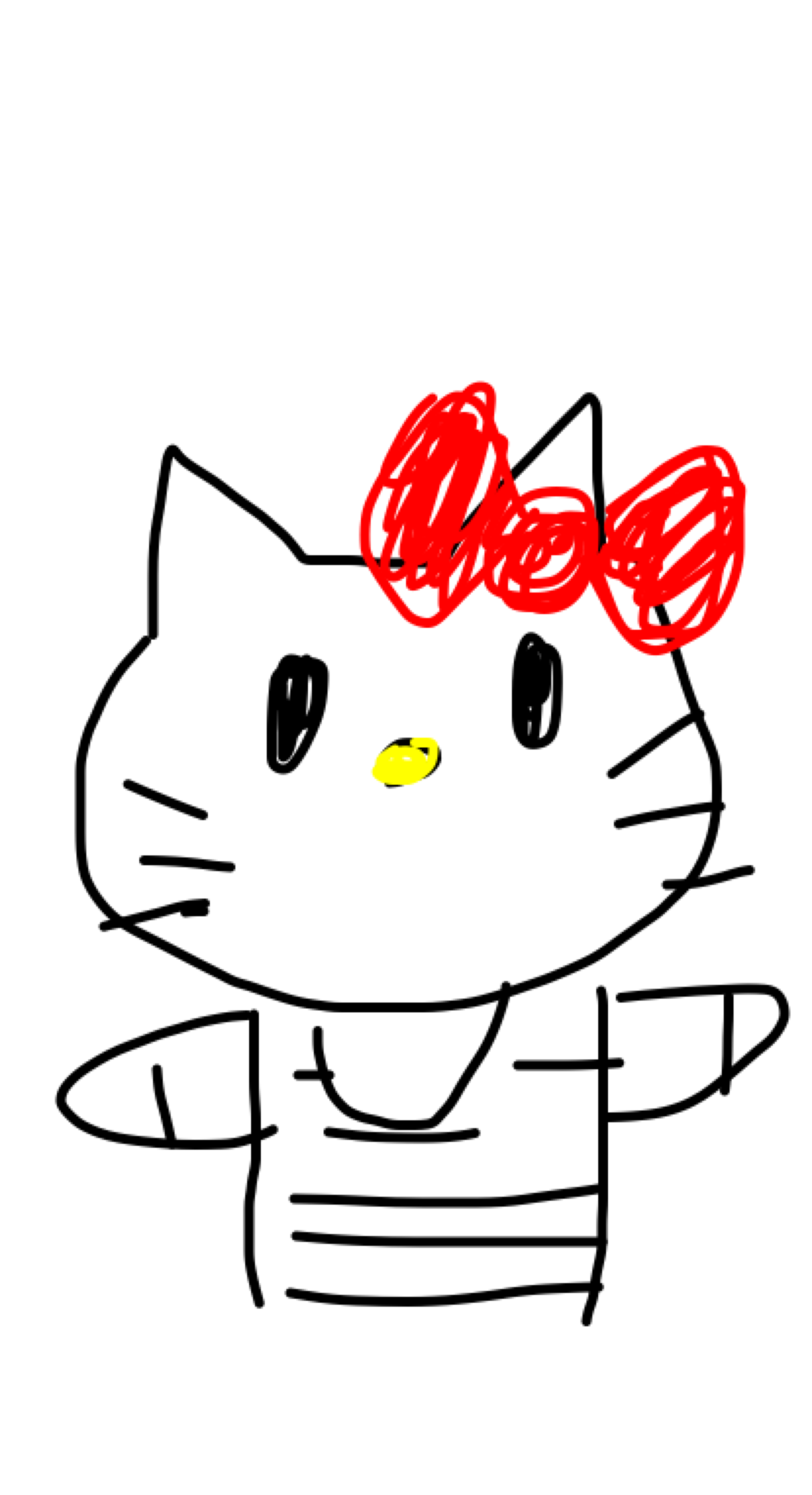 サンリオのキャラクターを何も見ないで描いてみるトピ