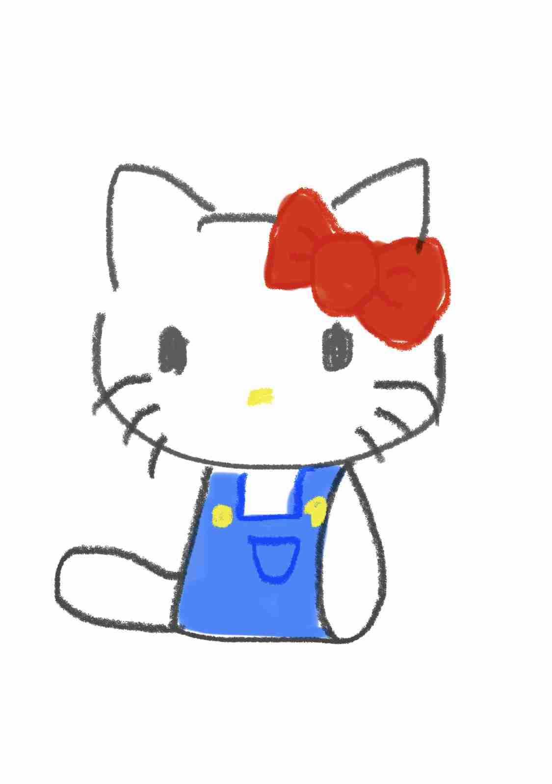 サンリオのキャラクターを何も見ないで描いてみるトピ