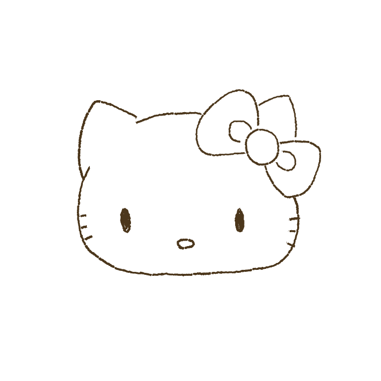 サンリオのキャラクターを何も見ないで描いてみるトピ