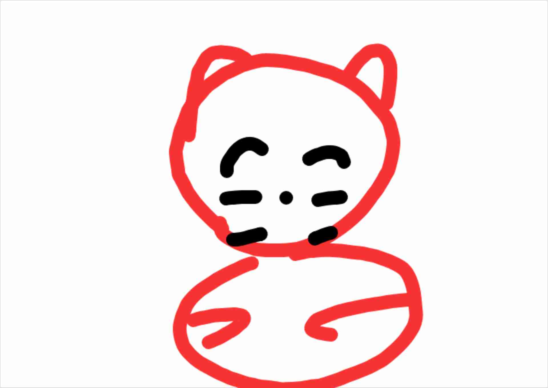 サンリオのキャラクターを何も見ないで描いてみるトピ