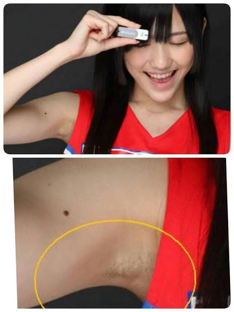 女性芸能人の脇はなぜ綺麗なのか？