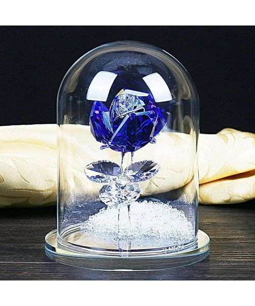 青いガラス小物が見たい！